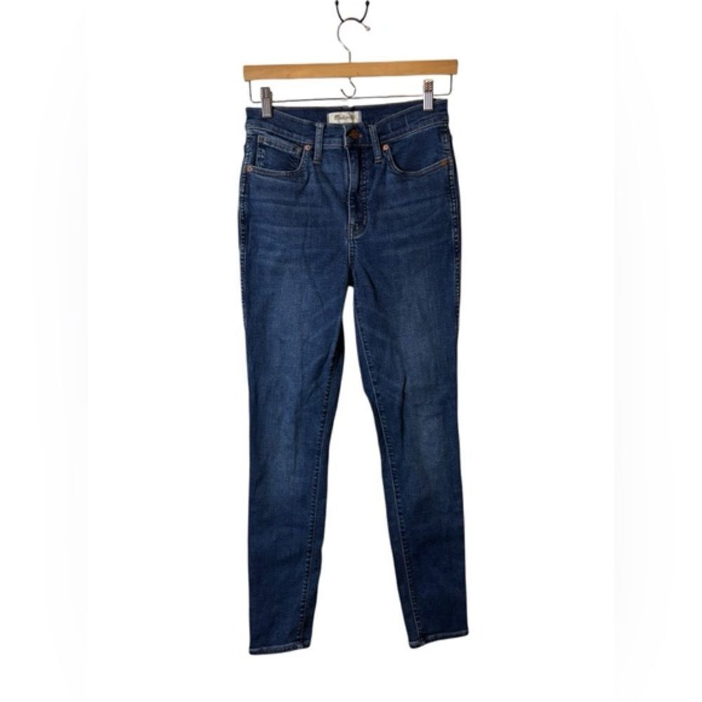 MADEWELL l denim blue jeans 10” high rise skinny 27